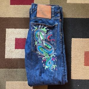 Ed Hardy Snake Jeans